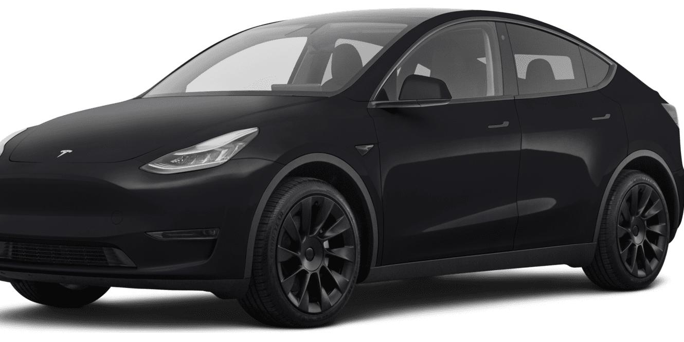 TESLA MODEL Y 2021 5YJYGDEE7MF270327 image